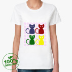 Женская футболка органик