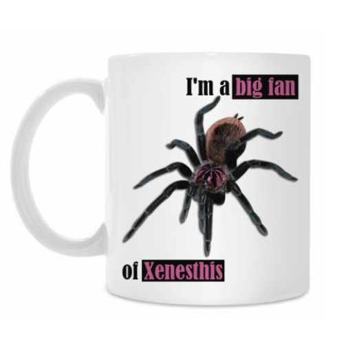 Кружка с принтом Xenesthis