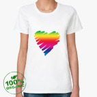 Женская футболка органик