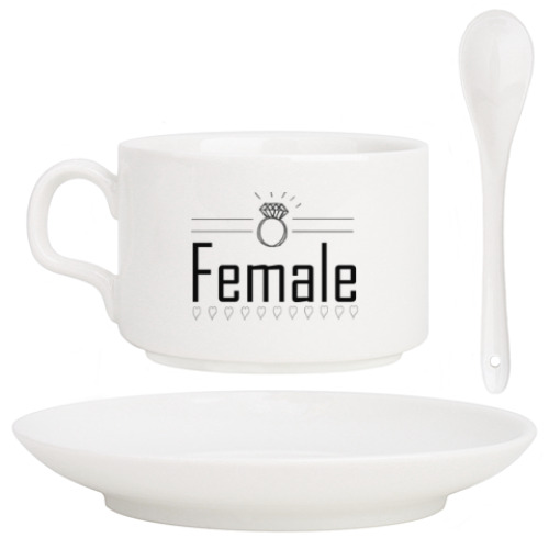 Кофейный набор Female/Девушка