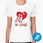 Женская спортивная футболка