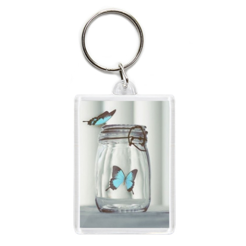Брелок Бабочки в банке