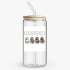 Банка с бамбуковой крышкой