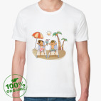 Мужская футболка органик