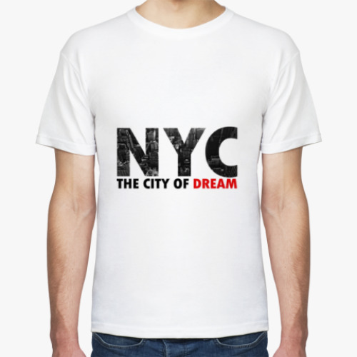 Футболка NYC, The city of Dream