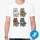 Мужская спортивная футболка