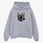 Толстовка худи оверсайз