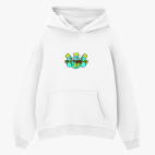 Толстовка худи оверсайз