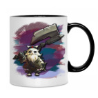 Кружка двухцветная