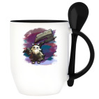 Кружка с ложкой