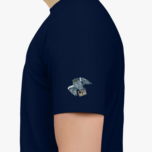 Детская футболка с принтом Совиная почта