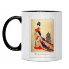 Кружка двухцветная