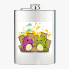 Фляжка стальная