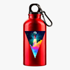 Металлическая бутылка 400 мл UV-DTF