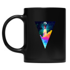 Кружка цветная UV-DTF