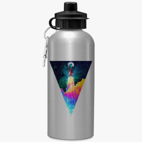 Спортивная бутылка/фляжка Запуск космического корабля