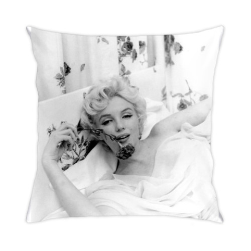 Подушка с принтом Мерилин Монро ,актриса