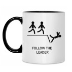 Кружка двухцветная