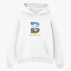 Толстовка худи оверсайз