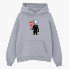 Толстовка худи оверсайз