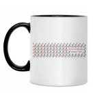 Кружка двухцветная