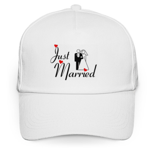 Кепка бейсболка just married