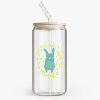 Банка с бамбуковой крышкой