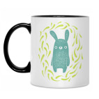 Кружка двухцветная