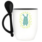 Кружка с ложкой