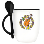 Кружка с ложкой