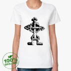 Женская футболка органик