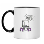 Кружка двухцветная