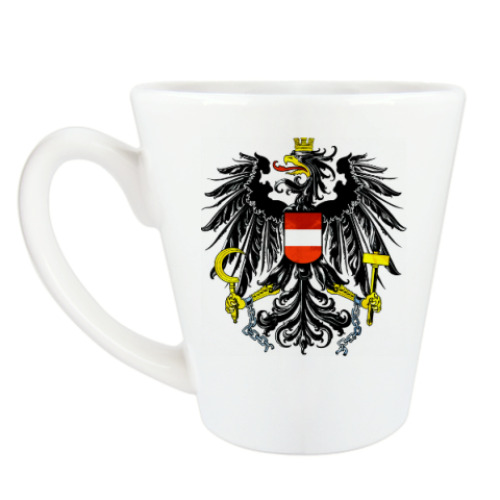 Чашка Латте Герб Австрии