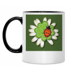 Кружка двухцветная