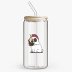 Банка с бамбуковой крышкой