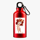 Металлическая бутылка 400 мл UV-DTF