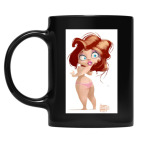 Кружка цветная UV-DTF