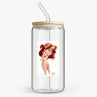 Банка с бамбуковой крышкой