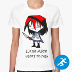 Женская спортивная футболка