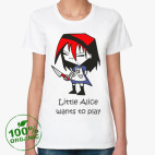 Женская футболка органик