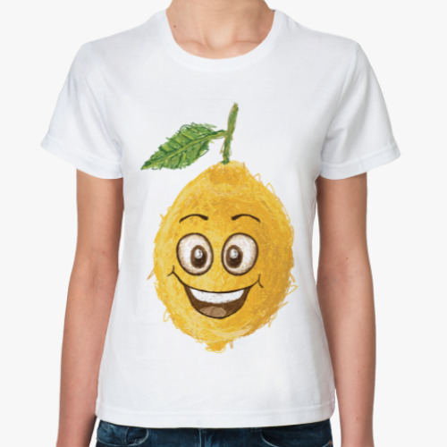 Классическая футболка Весёлый лимон