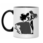 Кружка двухцветная