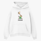 Толстовка худи оверсайз