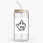 Банка с бамбуковой крышкой