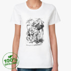 Женская футболка органик
