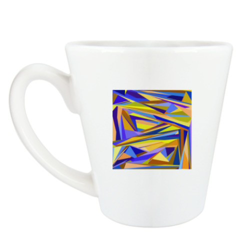 Чашка Латте с принтом Кандинский