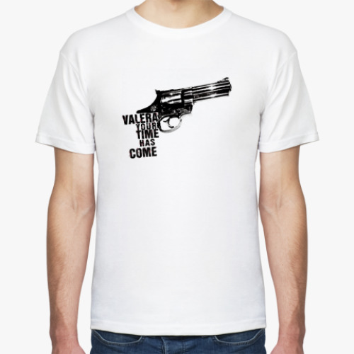 Футболка с принтом  Valera