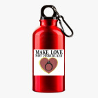 Металлическая бутылка 400 мл UV-DTF