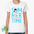 Женская футболка органик