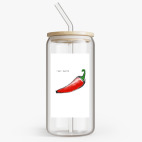 Банка с бамбуковой крышкой